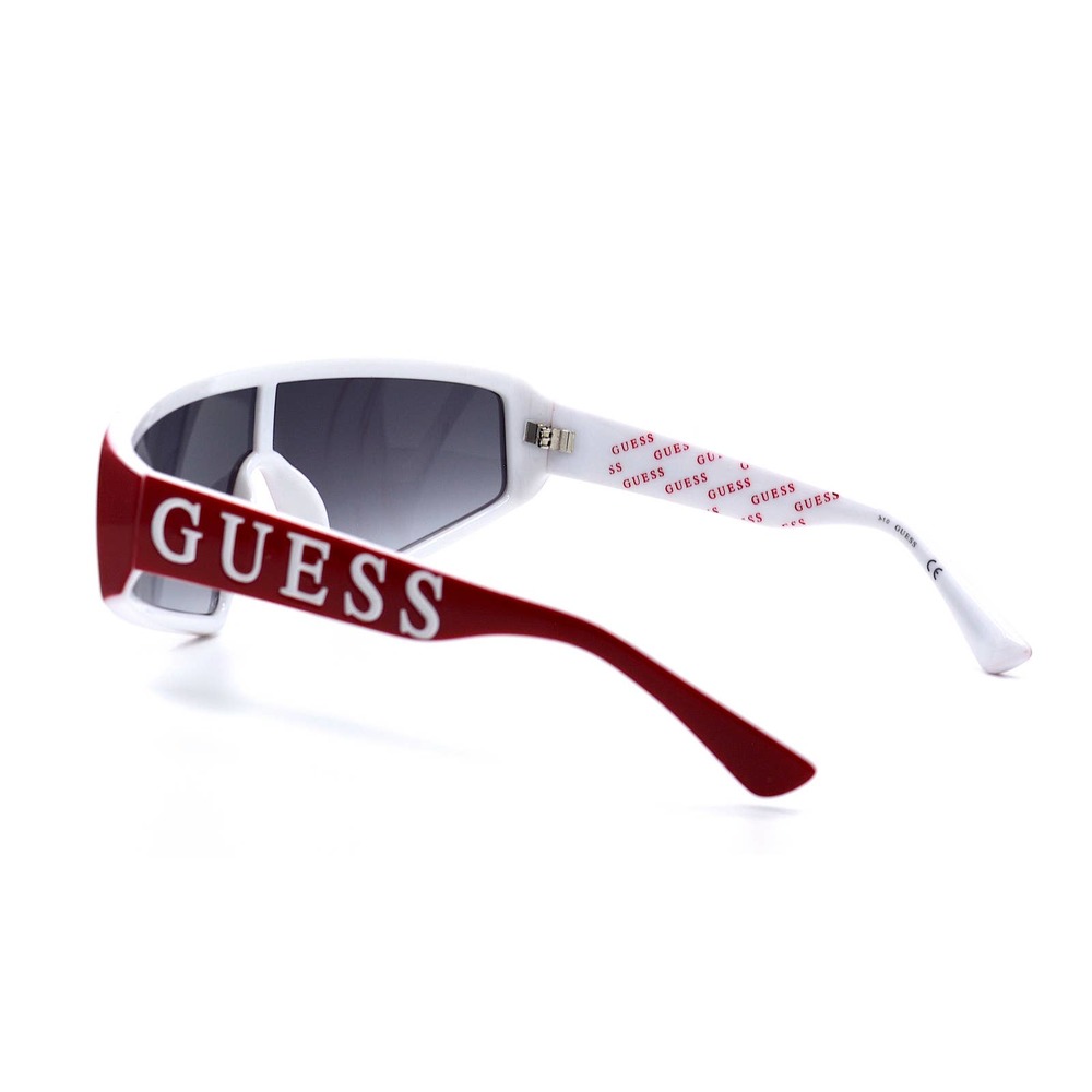 NEW GUESS GU7695-S/S 66B RED GREY LENS AUTHENTIC SUNGLASSES - Picture 5 of 11